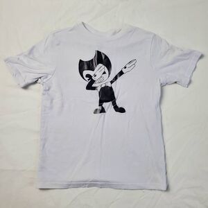 Boys Size 8 Ink White SS Shirt